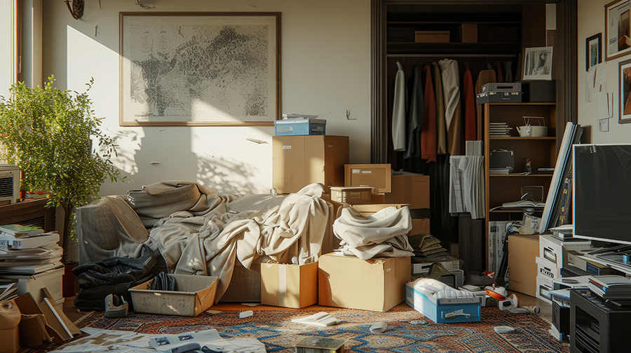 Entrümpelung einer Messi Wohnung in Dortmund